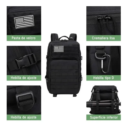 MOCHILA TACTICA 50 LTS - Imagen 2