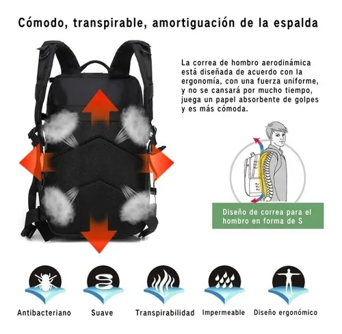 MOCHILA TACTICA 50 LTS - Imagen 3