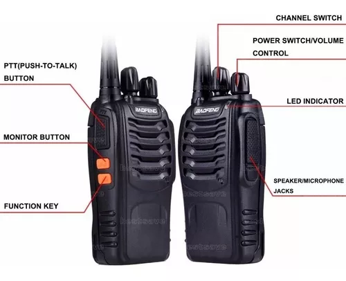 RADIO PORTATIL BAOFENG BF-888S - Imagen 3