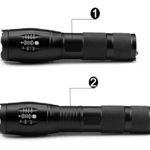 LINTERNA LED TACTICA CAMPING CREE T6