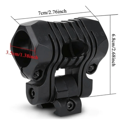 LINTERNA LED + SOPORTE PARA CASCO. - Imagen 4