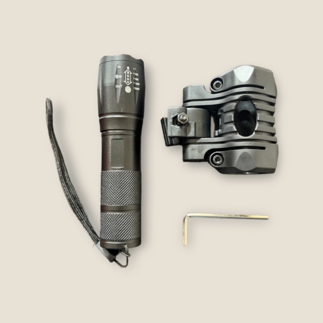 LINTERNA LED + SOPORTE PARA CASCO. - Imagen 6