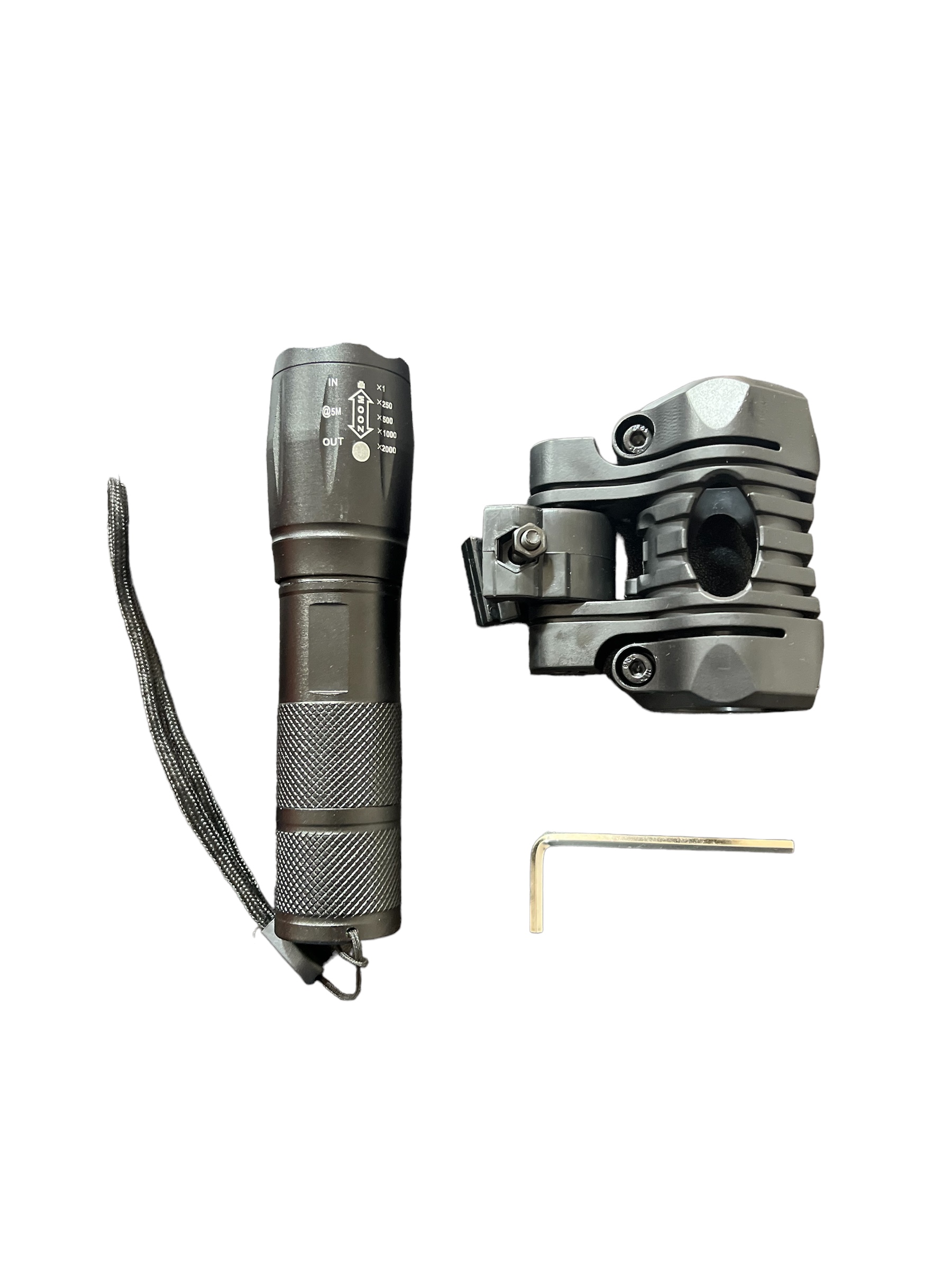 LINTERNA LED + SOPORTE PARA CASCO.